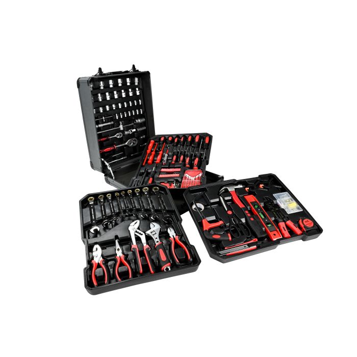 012690 Gereedschapskoffer-trolley 186 dlg