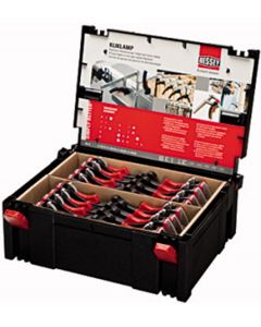 BESSEY Koffer 16-delig met 4 x KLI12/16/20/25