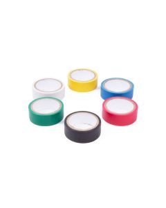 001439 PVC tape 6 dlg 3 mtr kleur