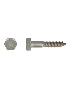 Houtdraadbout DIN 571 Ø10,0x50 A2
