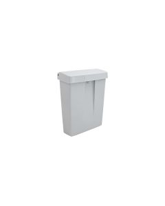INTERSTEEL Postkast SUMMUS kunststof met slot (2 sleutels) Zilver RAL 9006