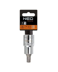 NEO Torxdop T45, 55mm 1/2 aansluiting, S2 Staal 