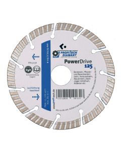ProfiTech Diamantschijf  125mm PowerDrive 