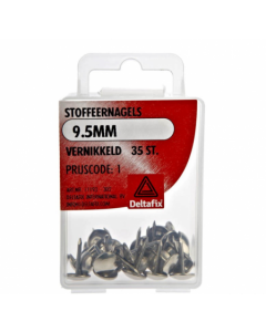 STOFFEERNAGELS VERNIKKELD 46MM 75 ST