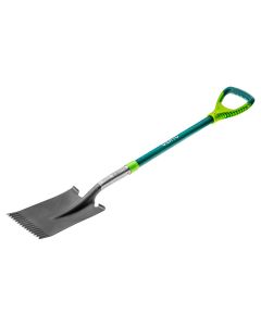 Steekschep - Spade VERTO T-REX verharde kartel. Metalen / glasvezel steel. Recht blad.