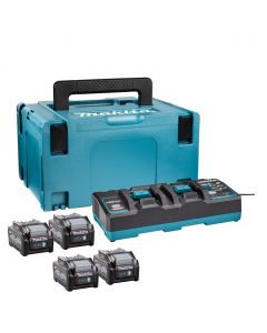 Makita 191U28-6 Startset XGT DC40RB/4xBL4040