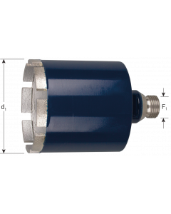 Dozenboor 82mm, opname ½",  Rotec, 770.0821 