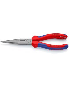 Knipex® 2612200 Telefoontang recht + zijsnijder 200 mm 