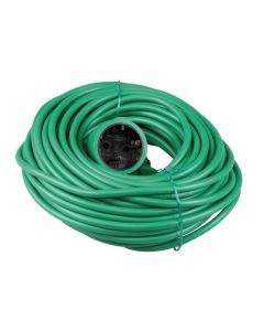 Tuinverlengkabel Groen, 20 meter 