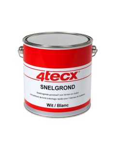 4tecx Snelgrond wit 2,5ltr