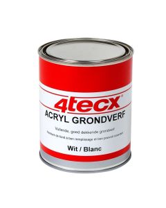 4tecx Acryl grondverf grijs 0,75ltr