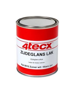 4tecx Zijdeglans lak RAL 9001 crème wit 0,75ltr