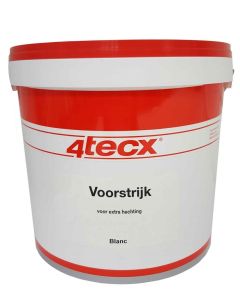 4tecx Voorstrijk wit dekkend 5ltr