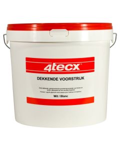 4tecx Voorstrijk wit dekkend 10ltr