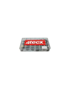 4tecx Assortiment asborgringen inwendig 262-delig DIN 472 gefosfateerd