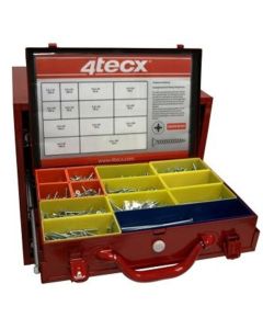 4tecx Assortiment tapbouten 500-delig DIN 933 verzinkt