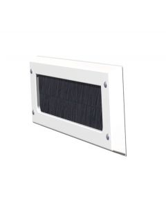 Door-Line Briefplaat binnen, kunststof basic wit zonder klep 80x340mm