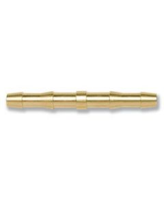 Messing verbinder / slangverbinder / koppelstuk 8 mm tule