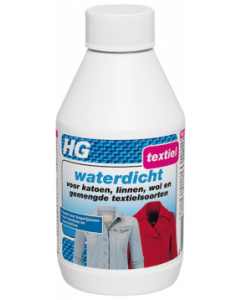 HG WATERDICHT VOOR KATOEN, LINNEN, WOL EN GEMENGDE TEXTIELSOORTEN