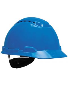 3M helm blauw met draaiknop hdpe h700nbb