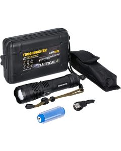 Tough Master LED zaklamp Tactical M7 USB oplaadbaar 1200 lumen