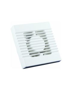 Nedco BV Badkamer/Toiletventilator EF 100 ABS, kunststof wit