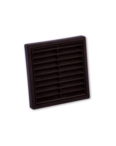 Nedco BV Ventilatierooster vlak model ø 125mm kunststof bruin