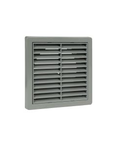 Nedco BV Ventilatierooster vlak model ø 125mm kunststof grijs