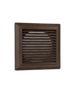 Nedco BV Ventilatierooster ø 150mm De Luxe kunststof bruin