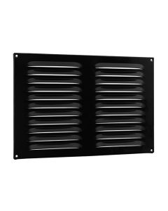 Nedco BV Aluminium schoepenrooster 320x220mm zwart