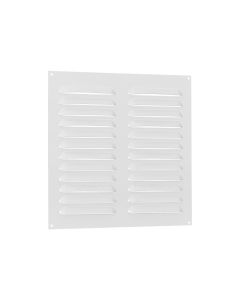 Nedco BV Schoepenrooster vlak model 300x300mm aluminium wit