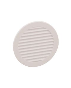 Nedco BV Rond schoepenrooster ø 125mm PS, kunststof wit