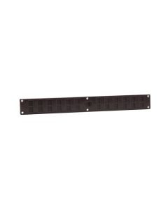 Nedco BV Afsluitbaar ventilatierooster 370x40mm PS, kunststof bruin