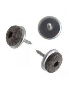 MEUBELVILTGLIJDER, VILTGLIJDER MET SCHROEF, METAAL 20 MM