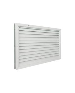 Nedco BV Deurventilatierooster 545x345mm aluminium wit