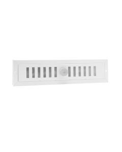 Nedco BV Aluminium deurrooster 470x121mm Wit