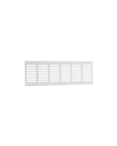 Nedco BV Plintrooster 300x100mm aluminium wit