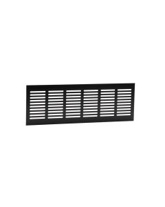 Nedco BV Plintrooster 300x100mm aluminium zwart