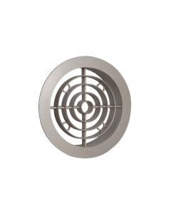 Nedco BV Ventilatierooster ø 120mm PP, kunststof RVS