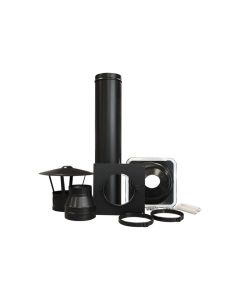 Nedco BV DW 150mm dakdoorvoerset 0-15° Zwart