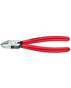 KNIPEX Zijsnijtang gepolijst/kunststof 140 mm