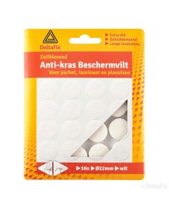 ANTI-KRASVILT 22MM ROND WIT