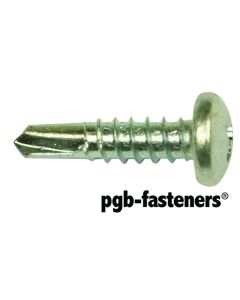 PGB Zelfborende schroef verzinkt half bolkop 3,9x13 mm.