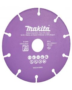 Makita B-53693 Doorslijpschijf staal 125x22,23x1,3mm