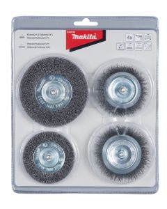 Makita D-65729 Borstelset 4-delig kom/rond
