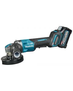 Makita GA047GM201 40 V Max Haakse slijper 125 mm X-LOCK