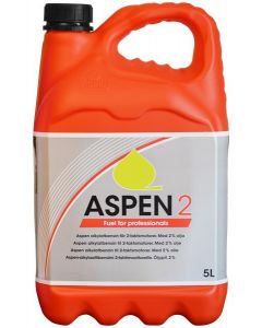 Aspen 2 FRT: schone alkylaatbenzine voor tweetaktmotoren.