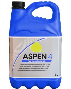  Aspen 4: schone alkylaatbenzine voor viertaktmotoren. 