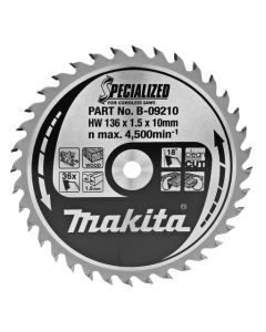Makita B-09210 Cirkelzaagblad Hout