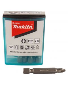 Makita B-26272 Schroefbit PZ2x50mm 10 stuks